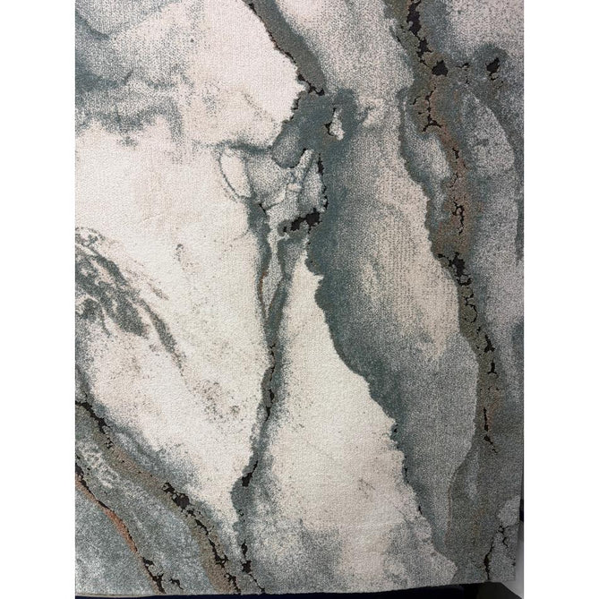 Mirage Oasis Modern Abstract Soft Hi-Lo Textured High-Density Pile Steel Blue/Cream/Charcoal/Rust/Grey/Sage Rug