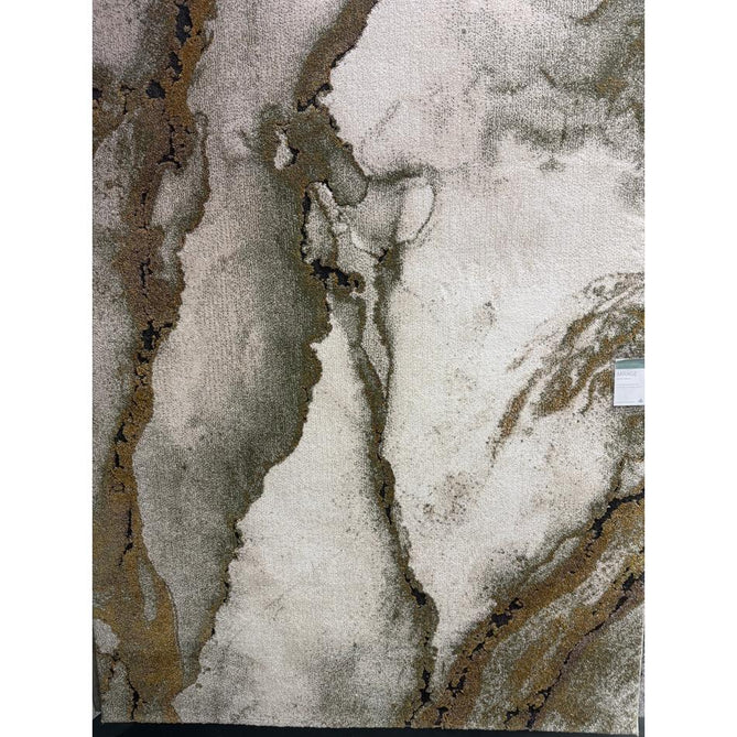 Mirage Oasis Modern Abstract Soft Hi-Lo Textured High-Density Pile Ivory/Moss Green/Ochre/Charcoal/Grey Rug