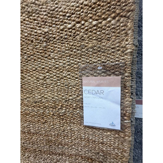 Cedar Jute Ivory/Natural Beige Rug