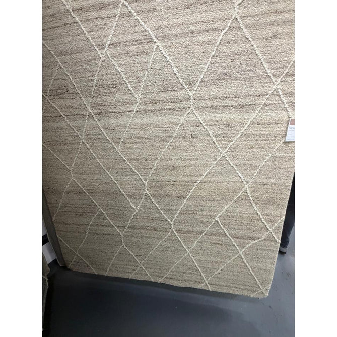Noah Moroccan Berber Boho Tribal Hand-Woven Textured Wool Natural Rug