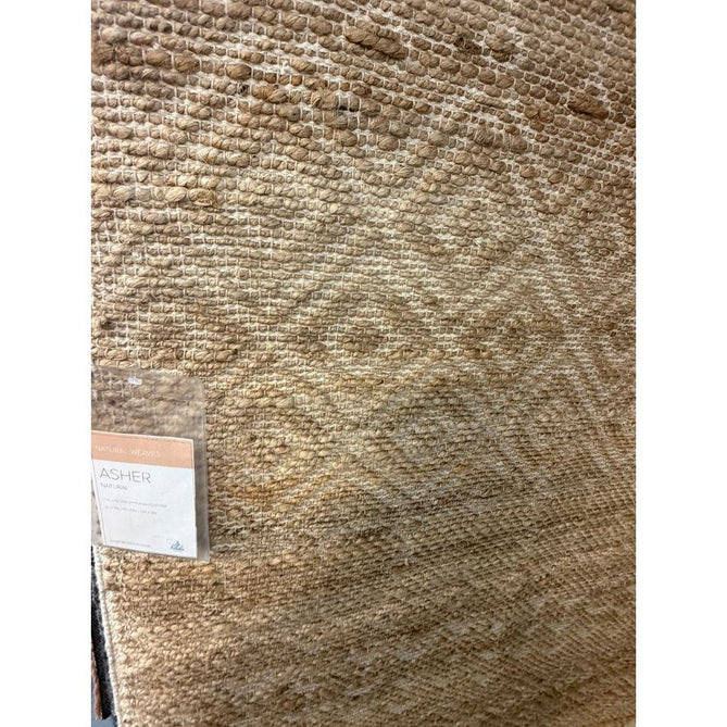 Asher Jute Flatweave Natural Rug