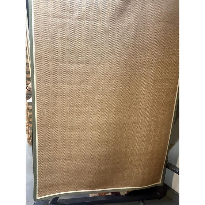 Bordo Herringbone Jute Flatweave Natural/Khaki/Cream runner