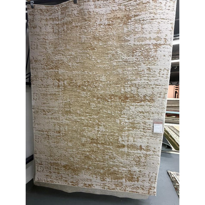 Anders AN03 Modern Abstract Distressed Space-Dyed Shimmer Soft Raised Textured Low Profile Short Pile Polyblend Beige/Cream/Sand Rug
