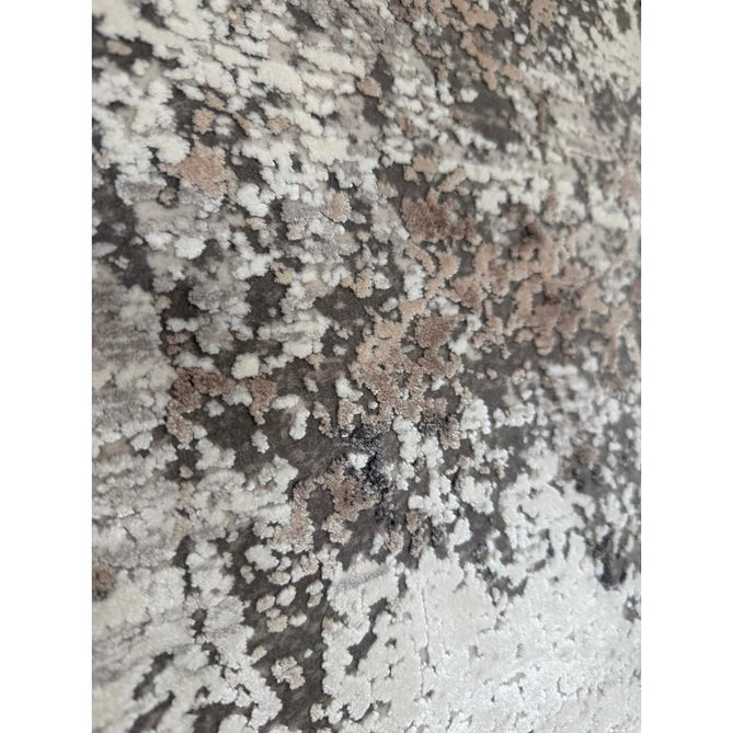 Bellagio 2790 Modern Abstract Marbled Distressed Metallic Shimmer Soft Textured Ultra High-Density Low Profile Short Pile Beige Rug