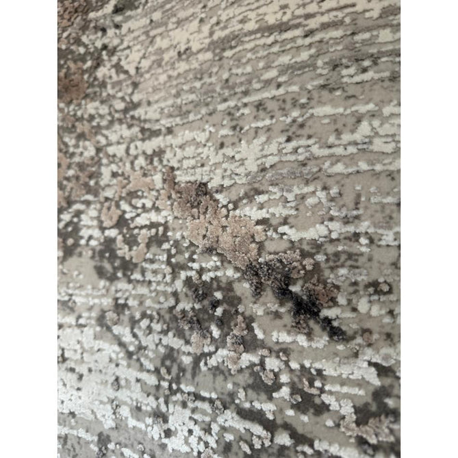 Bellagio 2790 Modern Abstract Marbled Distressed Metallic Shimmer Soft Textured Ultra High-Density Low Profile Short Pile Beige Rug
