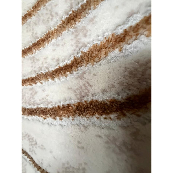Apollo 2683 Modern Geometric Swirl Distressed Metallic Shimmer High-Density Textured Low Profile Short-Pile Beige/Grey/Bronze/Terra/Brown/Cream Rug