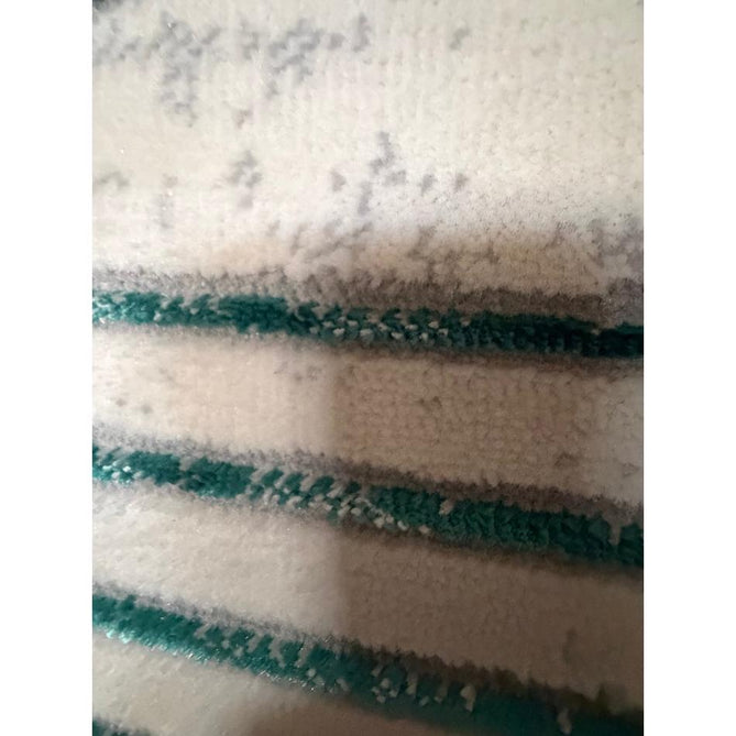 Apollo 2683 Modern Geometric Swirl Distressed Metallic Shimmer High-Density Textured Low Profile Short-Pile Grey/TealGreen/Cream Rug
