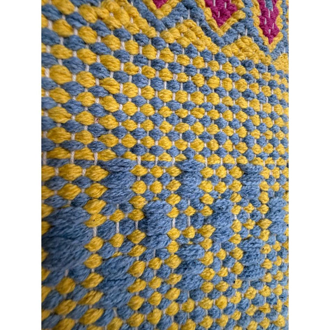 Cascade 29899 Modern Geometric Stripe Hand-Woven Cotton Flatweave Bright Multi Rug