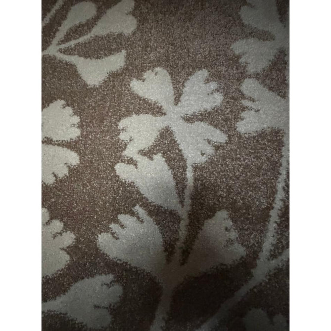 Catherine Lansfield Grace Floral Modern Durable Easy-Care Carved High Density Polyproplyene Natural/Cream Rug