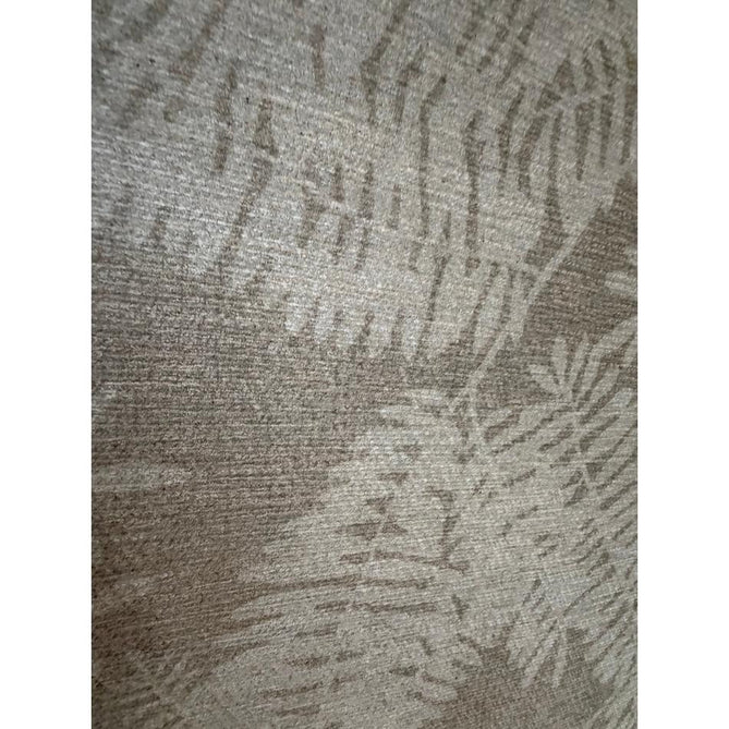 Washable Harlequin Extravagance Champagne Modern Floral Botanical Textured Lightweight Printed Recycled Polyester Flatweave Champagne Ivory/Pale Sand Beige/Soft Linen Rug