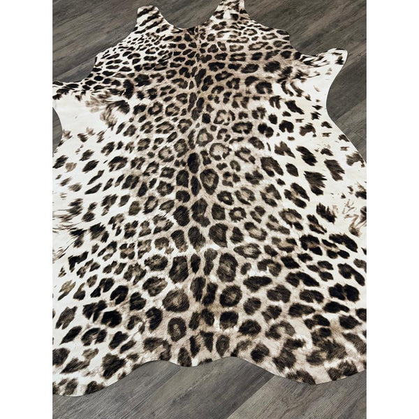 On Sale Faux Leopard Print Animal Skin Lightweight Printed Polyester ...