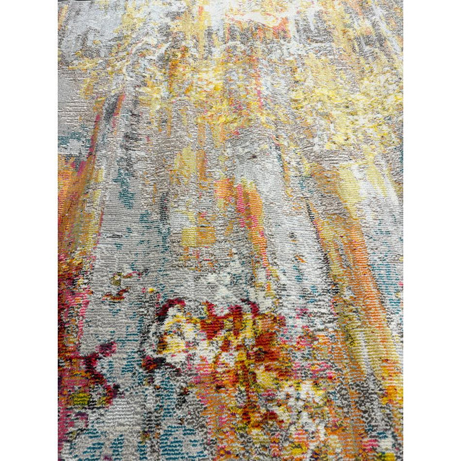 Celestial CES02 Modern Abstract Ribbed Texture Durable Low Profile Short Pile Sealife Rug