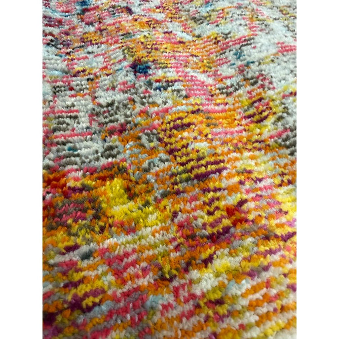 Celestial CES02 Modern Abstract Ribbed Texture Durable Low Profile Short Pile Sealife Rug