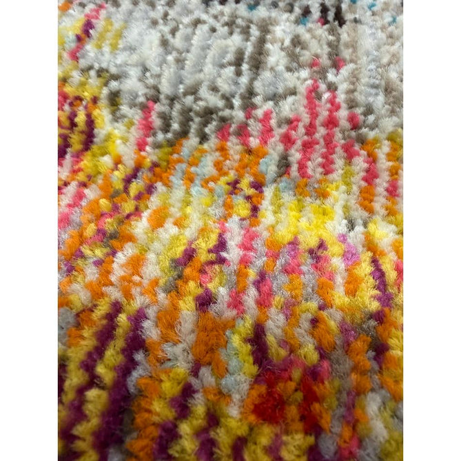 Celestial CES02 Modern Abstract Ribbed Texture Durable Low Profile Short Pile Sealife Rug