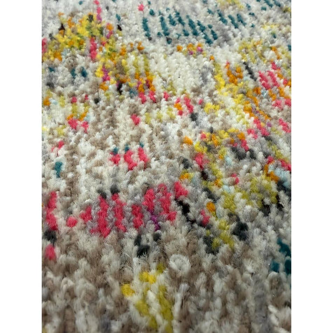 Celestial CES02 Modern Abstract Ribbed Texture Durable Low Profile Short Pile Sealife Rug