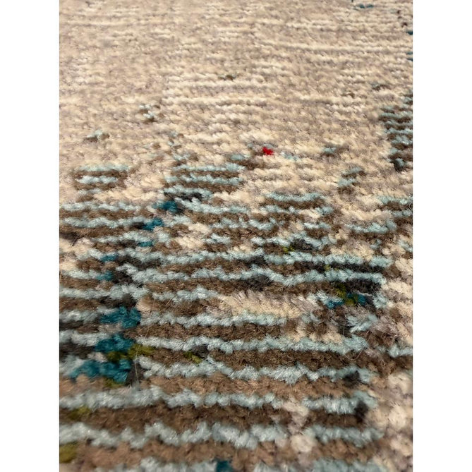 Celestial CES02 Modern Abstract Ribbed Texture Durable Low Profile Short Pile Sealife Rug