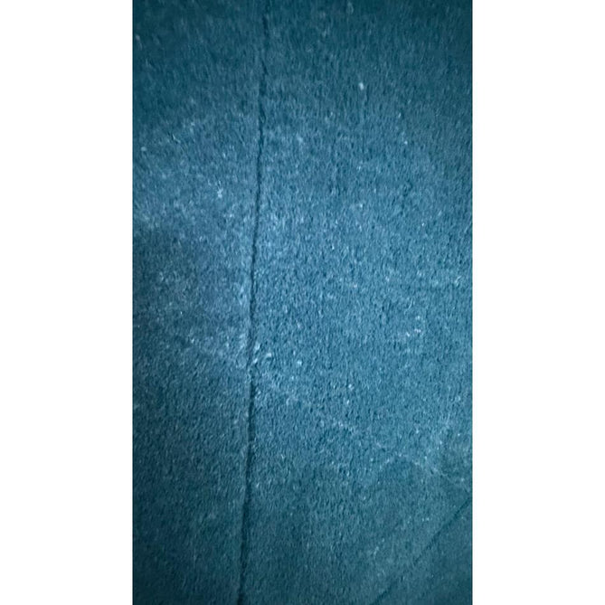 Kasbah KB2025 Modern Plain Geometric Hand-Carved Block Lines Wool Dark Teal Rug
