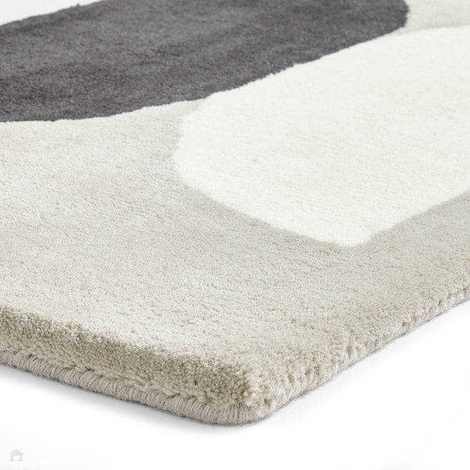 Inaluxe Modern Abstract Designer Wool Composition IX06 Grey/Multicolour Rug-Think Rugs-Rug Love - The Most Loved Rug Store