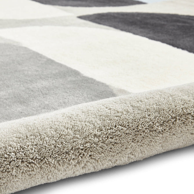 Inaluxe Modern Abstract Designer Wool Composition IX06 Grey/Multicolour Rug-Think Rugs-Rug Love - The Most Loved Rug Store