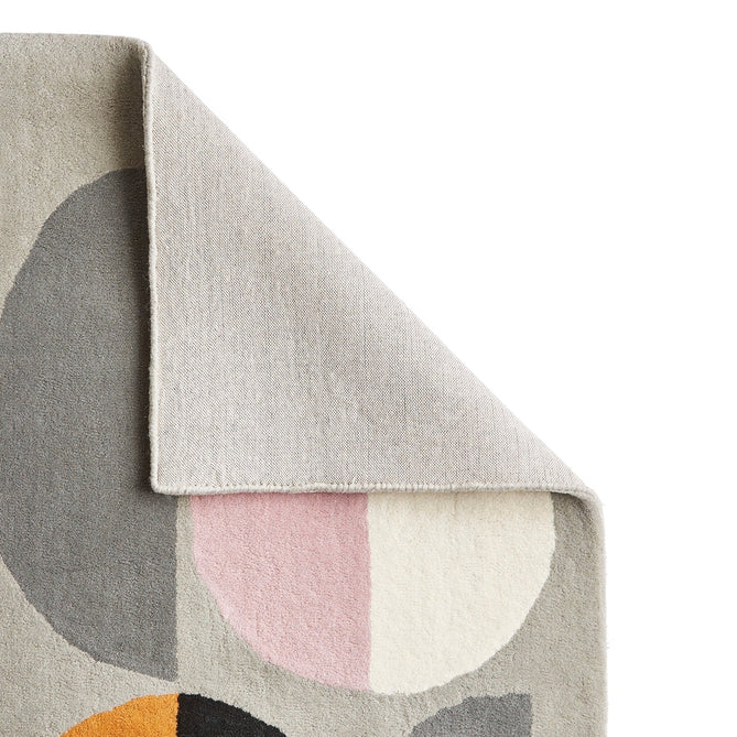 Inaluxe Modern Abstract Designer Wool Composition IX06 Grey/Multicolour Rug-Think Rugs-Rug Love - The Most Loved Rug Store