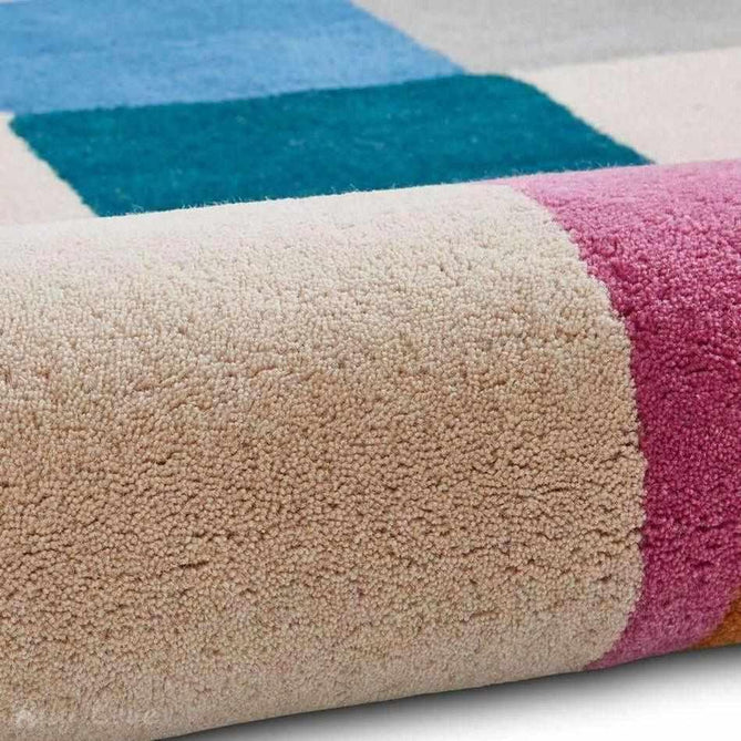 Inaluxe Modern Abstract Designer Wool Hey Ho Lets Go IX14 Multicolour Rug-Think Rugs-Rug Love - The Most Loved Rug Store