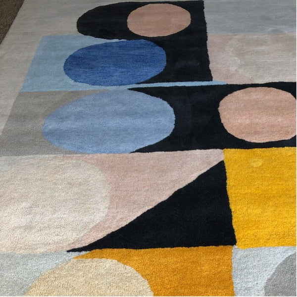 Inaluxe Jazz Flute IX08 Grey/Multi Rug 120 x 170 cm Lowest Price £219. ...