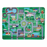 Inspire G4563 Kids Super-Soft Lightweight Play Mat Green Rug
