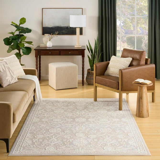 Isla ISL01 Light Grey Rug-Nourison-Rug Love - The Most Loved Rug Store