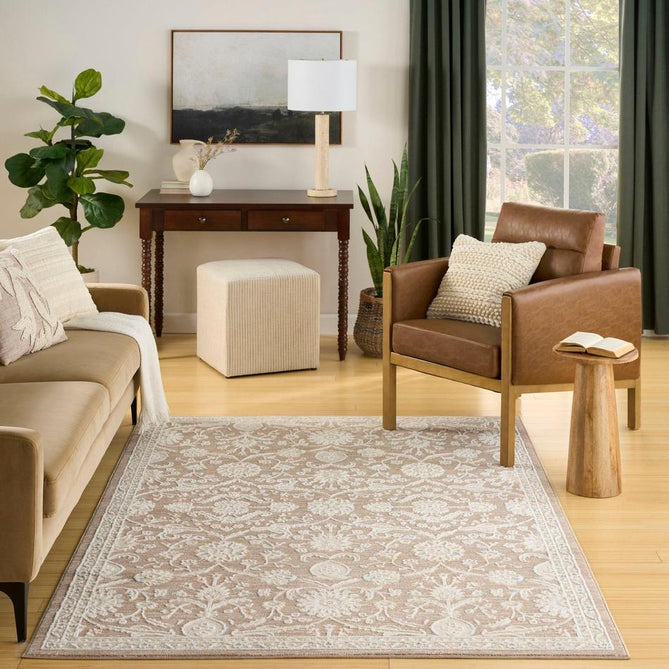 Isla ISL01 Mocha Rug-Nourison-Rug Love - The Most Loved Rug Store