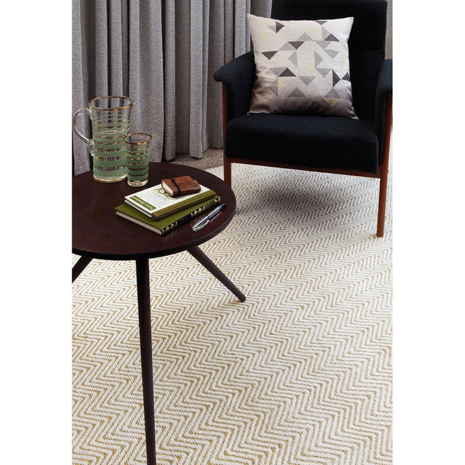 Ives Modern Geometric Chevron Zigzag Hand-Woven Jute&Cotton Durable Textured Soft-Touch Flatweave Natural/Cream Runner-Asiatic Carpets-Rug Love - The Most Loved Rug Store