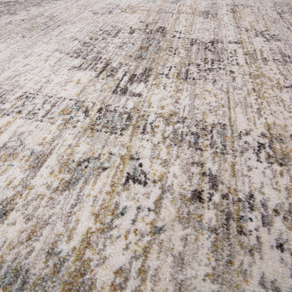 Short Hair Rug Texture On Sale Jasper JA02 Traditional Vintage Distressed Shimmer Floral ...
