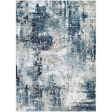 Jolie JLO2300 Modern Abstract Blue/Dark Blue/Beige/Grey/Charcoal/Blue/Black/Peach Flat-Pile Rug