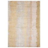 Juno Modern Abstract Tonal Ombre Hand-Woven Textured Shimmer Viscose Flatweave Citrine Ochre/Gold/Taupe/Grey/Caramel Rug