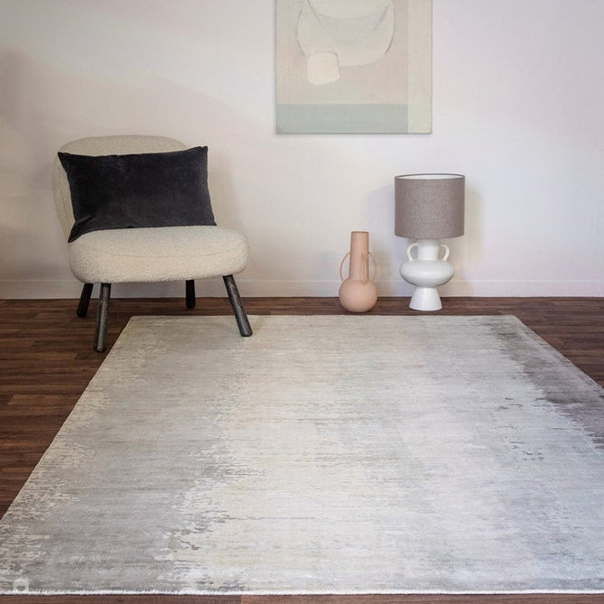 Juno Modern Abstract Tonal Ombre Hand-Woven Textured Shimmer Viscose Flatweave Greige/Beige/Grey/Cream/Taupe/Beige Rug-Asiatic Carpets-Rug Love - The Most Loved Rug Store