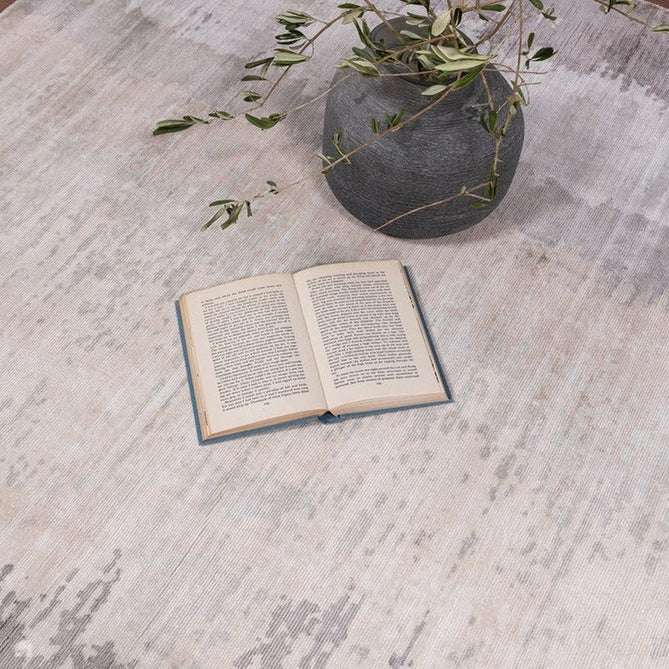 Juno Modern Abstract Tonal Ombre Hand-Woven Textured Shimmer Viscose Flatweave Greige/Beige/Grey/Cream/Taupe/Beige Rug-Asiatic Carpets-Rug Love - The Most Loved Rug Store