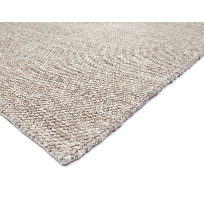 Katherine Carnaby Coast CS02 Modern Designer Plain Hand-Woven Textured Wool&Viscose Flatweave Oyster Rug-Asiatic Carpets-Rug Love - The Most Loved Rug Store