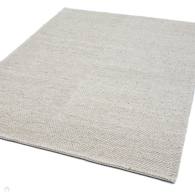 Katherine Carnaby Coast CS03 Modern Designer Plain Hand-Woven Textured Wool&Viscose Flatweave Cream Rug-Asiatic Carpets-Rug Love - The Most Loved Rug Store