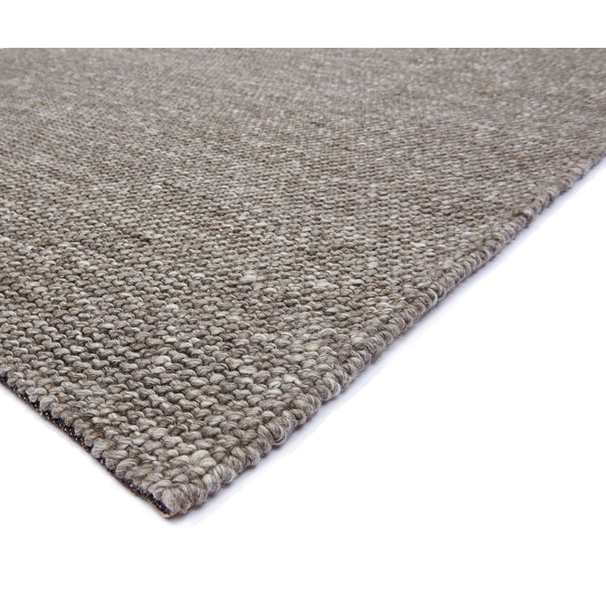 Katherine Carnaby Coast CS04 Modern Designer Plain Hand-Woven Textured Wool&Viscose Flatweave Taupe Rug-Asiatic Carpets-Rug Love - The Most Loved Rug Store