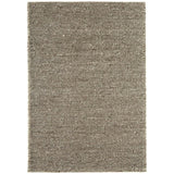 Katherine Carnaby Coast CS04 Modern Designer Plain Hand-Woven Textured Wool&Viscose Flatweave Taupe Rug