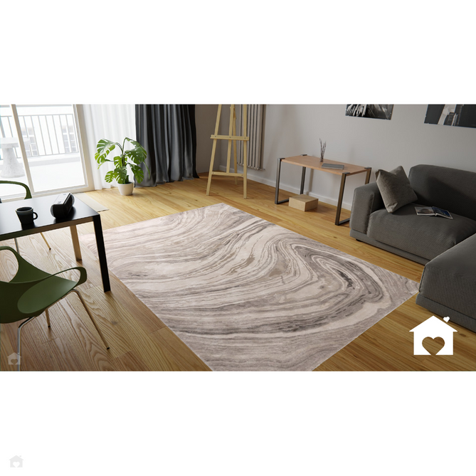 Katherine Carnaby Tuscany Calcatta Marble Beige/Taupe/Gold/Grey/Stone Rug 120 x 180 cm-Shop Returns-Rug Love - The Most Loved Rug Store