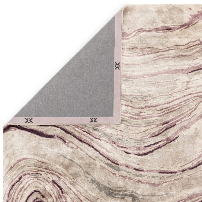 Katherine Carnaby Tuscany Modern Abstract Marbled Shimmer Smooth Soft-Touch High-Density Handmade Bamboo Silk/Wool Amethyst Marble Beige/Lavender/Amethyst Purple/Grey/Green/Plum Rug-Asiatic Carpets-Rug Love - The Most Loved Rug Store