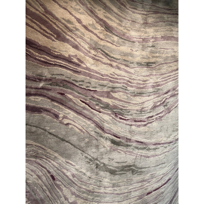 Katherine Carnaby Tuscany Modern Abstract Marbled Shimmer Smooth Soft-Touch High-Density Handmade Bamboo Silk/Wool Amethyst Marble Beige/Lavender/Amethyst Purple/Grey/Green/Plum Rug-Asiatic Carpets-Rug Love - The Most Loved Rug Store