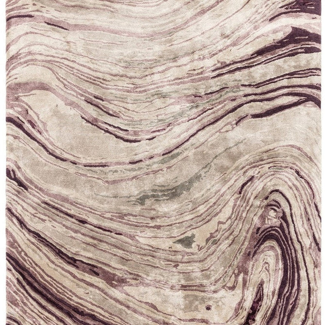 Katherine Carnaby Tuscany Modern Abstract Marbled Shimmer Smooth Soft-Touch High-Density Handmade Bamboo Silk/Wool Amethyst Marble Beige/Lavender/Amethyst Purple/Grey/Green/Plum Rug-Asiatic Carpets-Rug Love - The Most Loved Rug Store