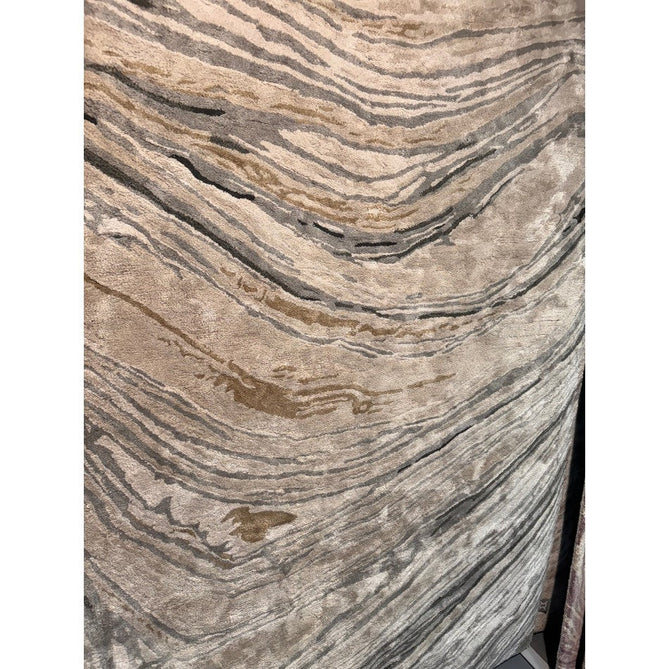 Katherine Carnaby Tuscany Modern Abstract Marbled Shimmer Smooth Soft-Touch High-Density Handmade Bamboo Silk/Wool Champagne Beige/Sand/Taupe/Gold/Grey/Black Rug-Asiatic Carpets-Rug Love - The Most Loved Rug Store