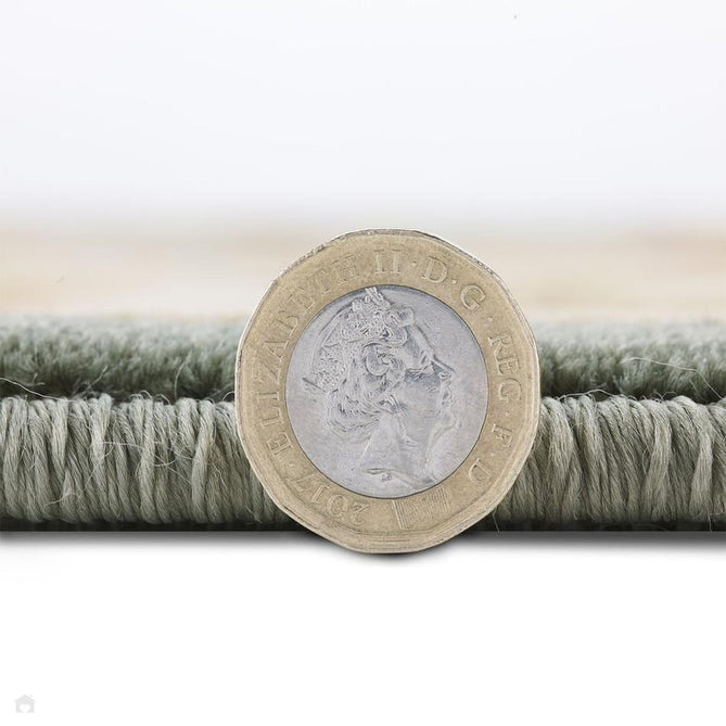 Kendra 45 L Traditional Persian Classic Floral Vine Bordered Durable Easy-Care Low Profile Short Pile Soft Aqua Blue/Duck Egg Green/Muted Teal Green Round Rug-Melrose-Rug Love - The Most Loved Rug Store