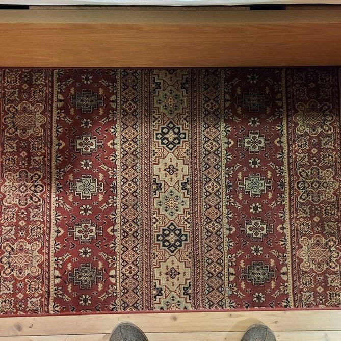 Kendra Traditional 135 R Red/Brown/Rust Rug-Melrose-Rug Love - The Most Loved Rug Store
