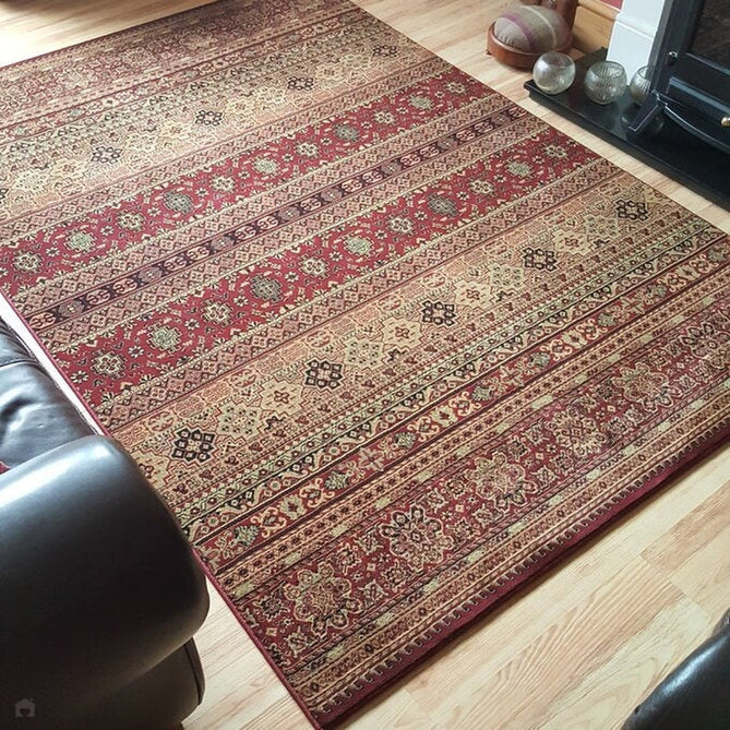 Kendra Traditional 135 R Red/Brown/Rust Rug-Melrose-Rug Love - The Most Loved Rug Store