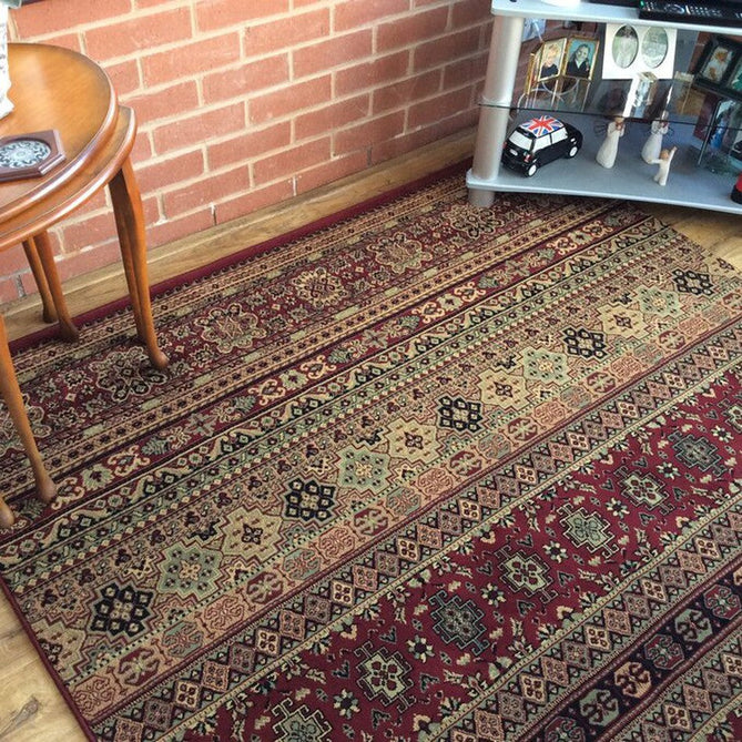 Kendra Traditional 135 R Red/Brown/Rust Rug-Melrose-Rug Love - The Most Loved Rug Store
