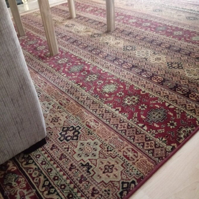Kendra Traditional 135 R Red/Brown/Rust Rug-Melrose-Rug Love - The Most Loved Rug Store