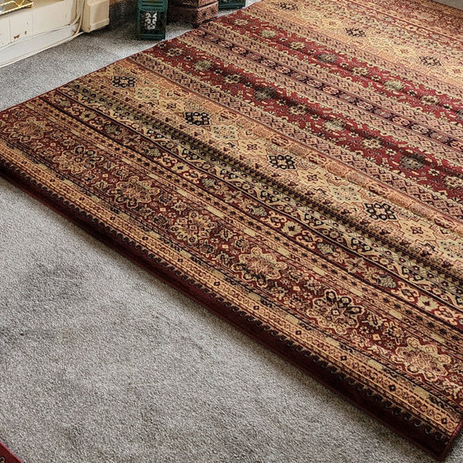 Kendra Traditional 135 R Red/Brown/Rust Rug-Melrose-Rug Love - The Most Loved Rug Store